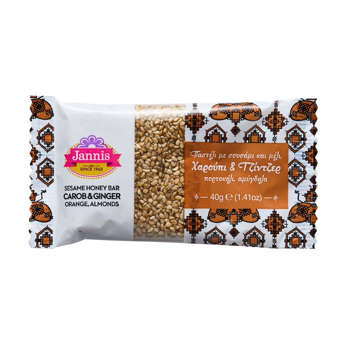 Pasteli Sesam Honig Johannesbrot Jannis 40 g