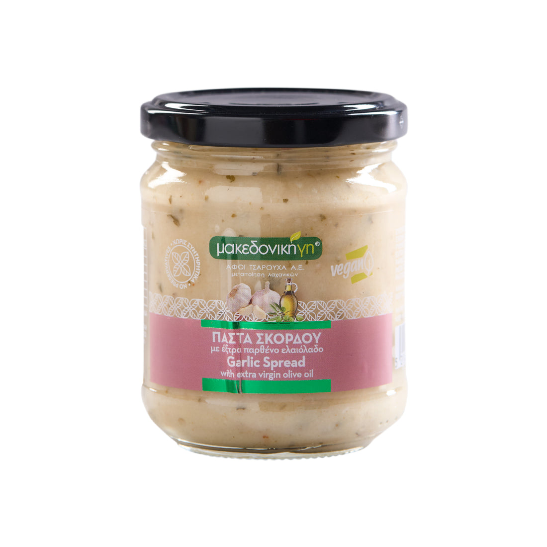 Knoblauchpaste mit Olivenöl Tsarouchas 200 g