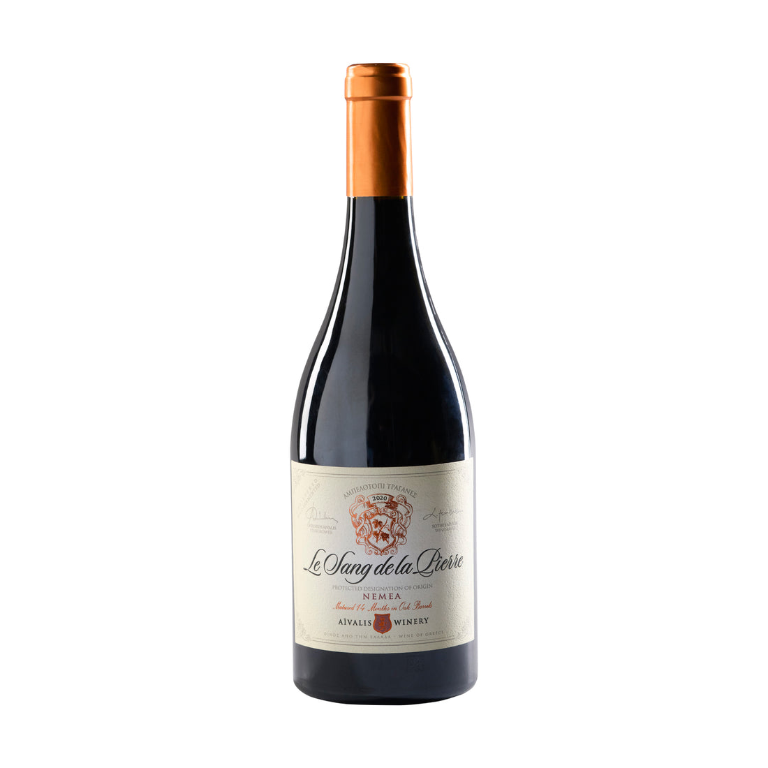 Aivalis Le Sang de La Pierre 18 Nemea PDO 0,75 l
