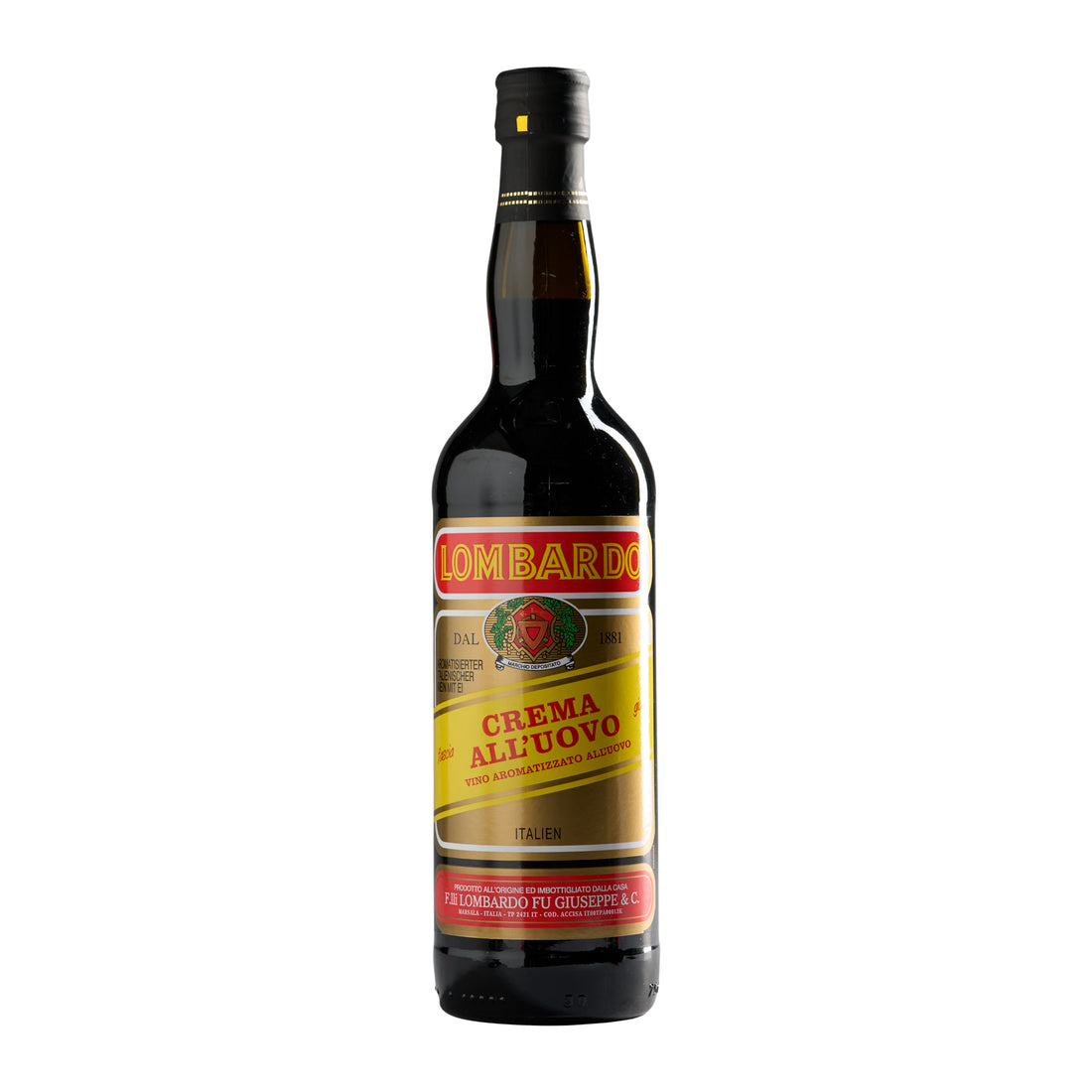 Marsala Lombardo Crema All´uovo rot 0,75 l