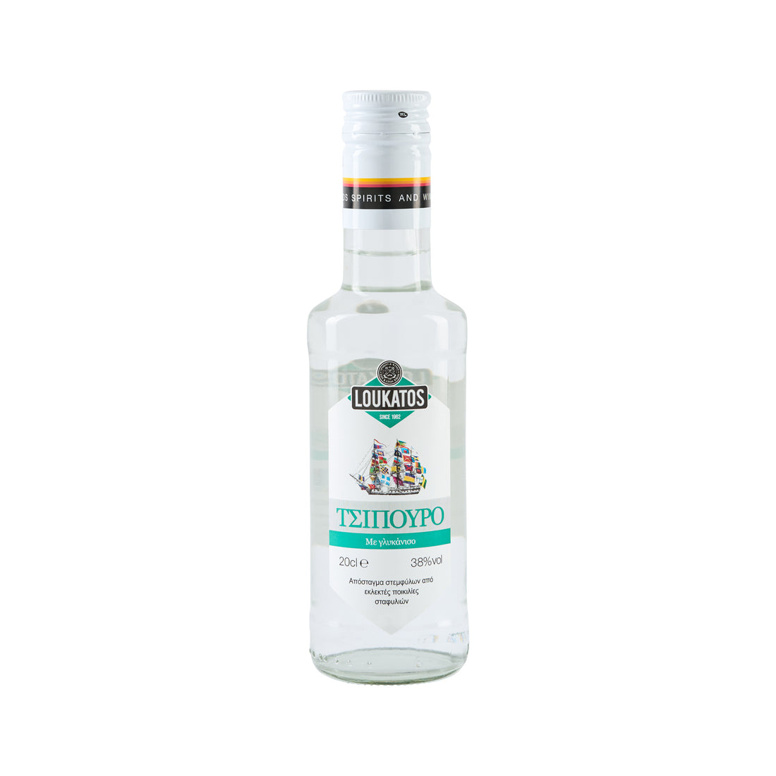 Tsipouro Loukatos 38% Vol. 0,2l