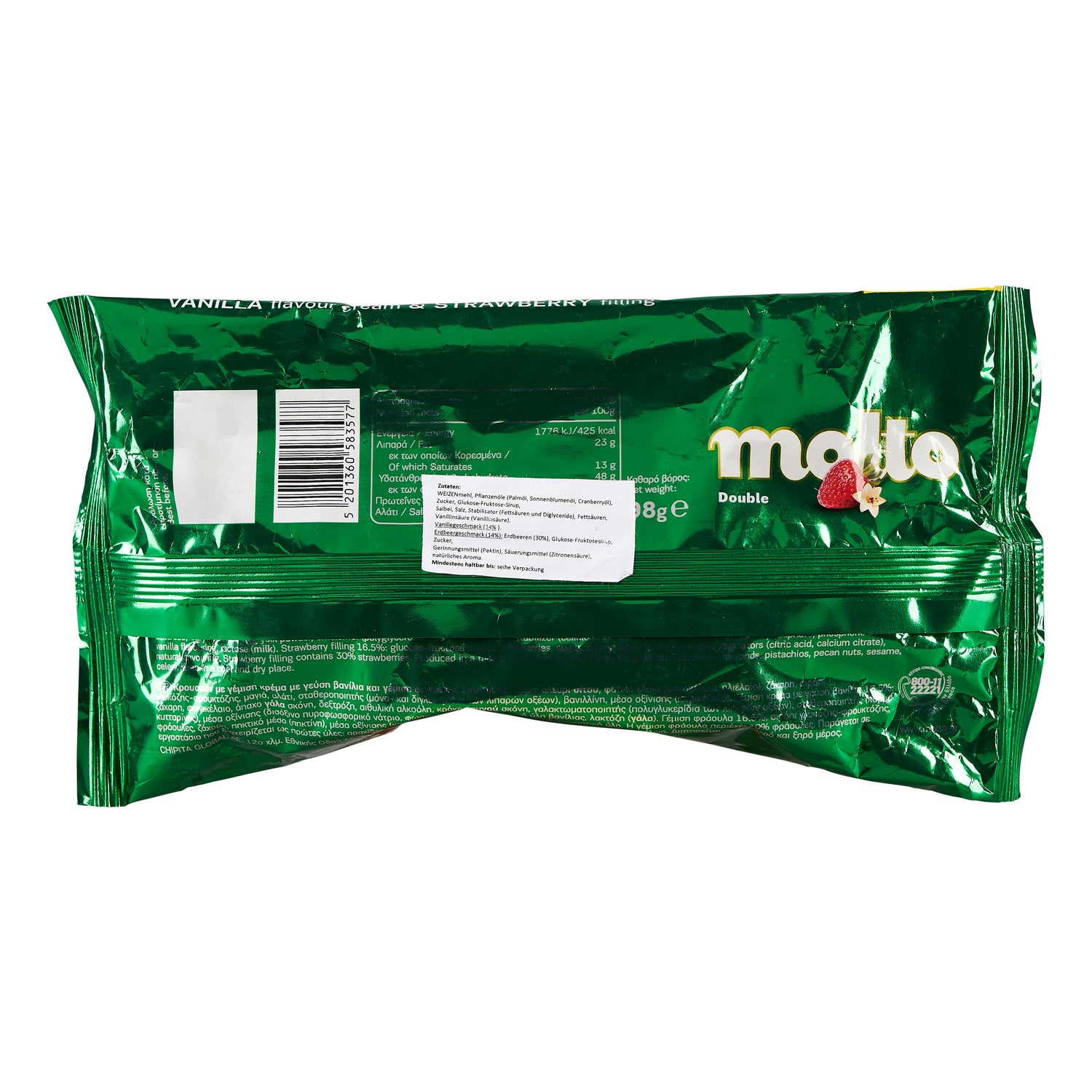 Molto Vanilla Erdbeeren Cruassan 110g