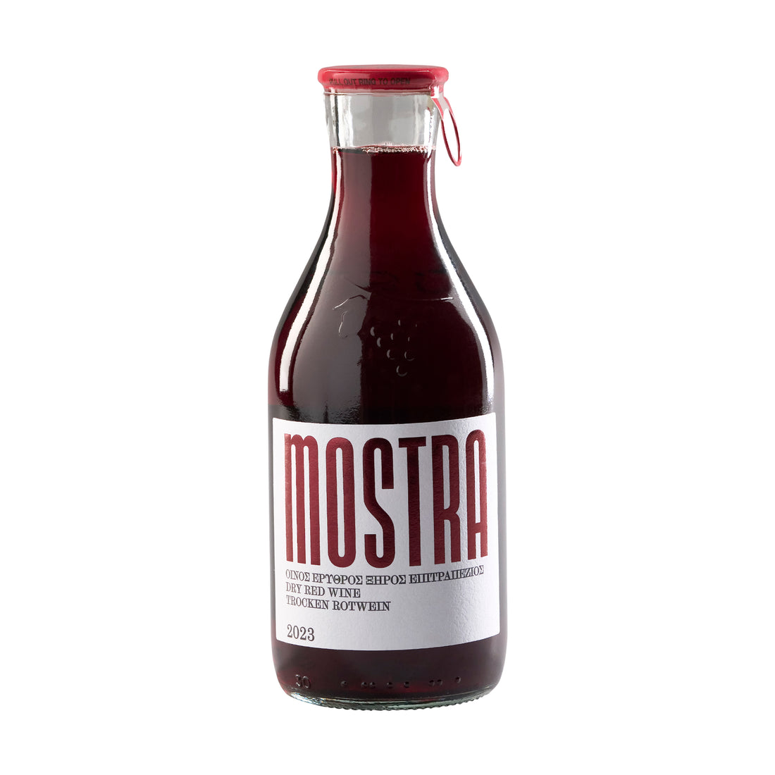 Tsililis Mostra Rotwein trocken 0,5 l