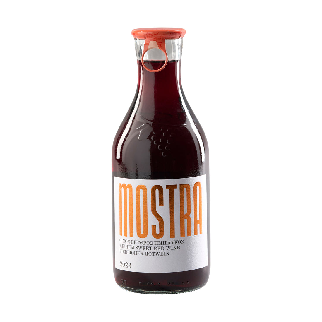 Mostra Tsililis Rotwein lieblich 0,5 l