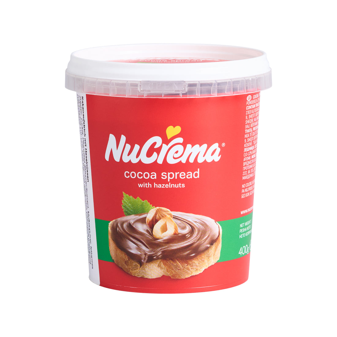 ION NuCrema Chokolate mit Haselnuss 400 g