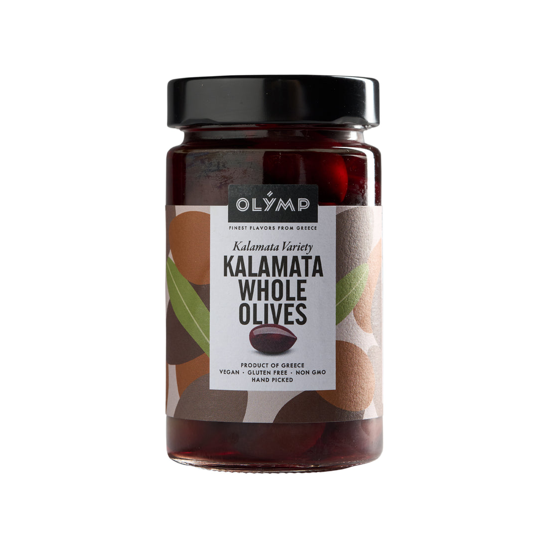 Schwarze Kalamata Oliven mit Kern Olymp Konstantopoulos 320 ml
