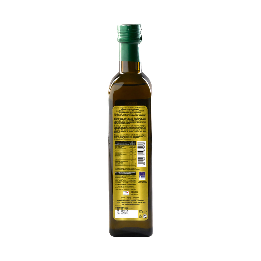 Olivenöl Orino Extra Nativ P.D.O. Sitia Proistakis 0,5 l
