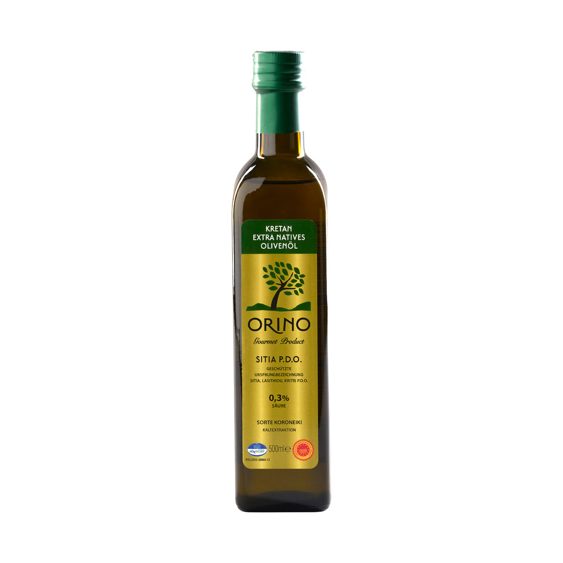 Olivenöl Orino Extra Nativ P.D.O. Sitia Proistakis 0,5 l