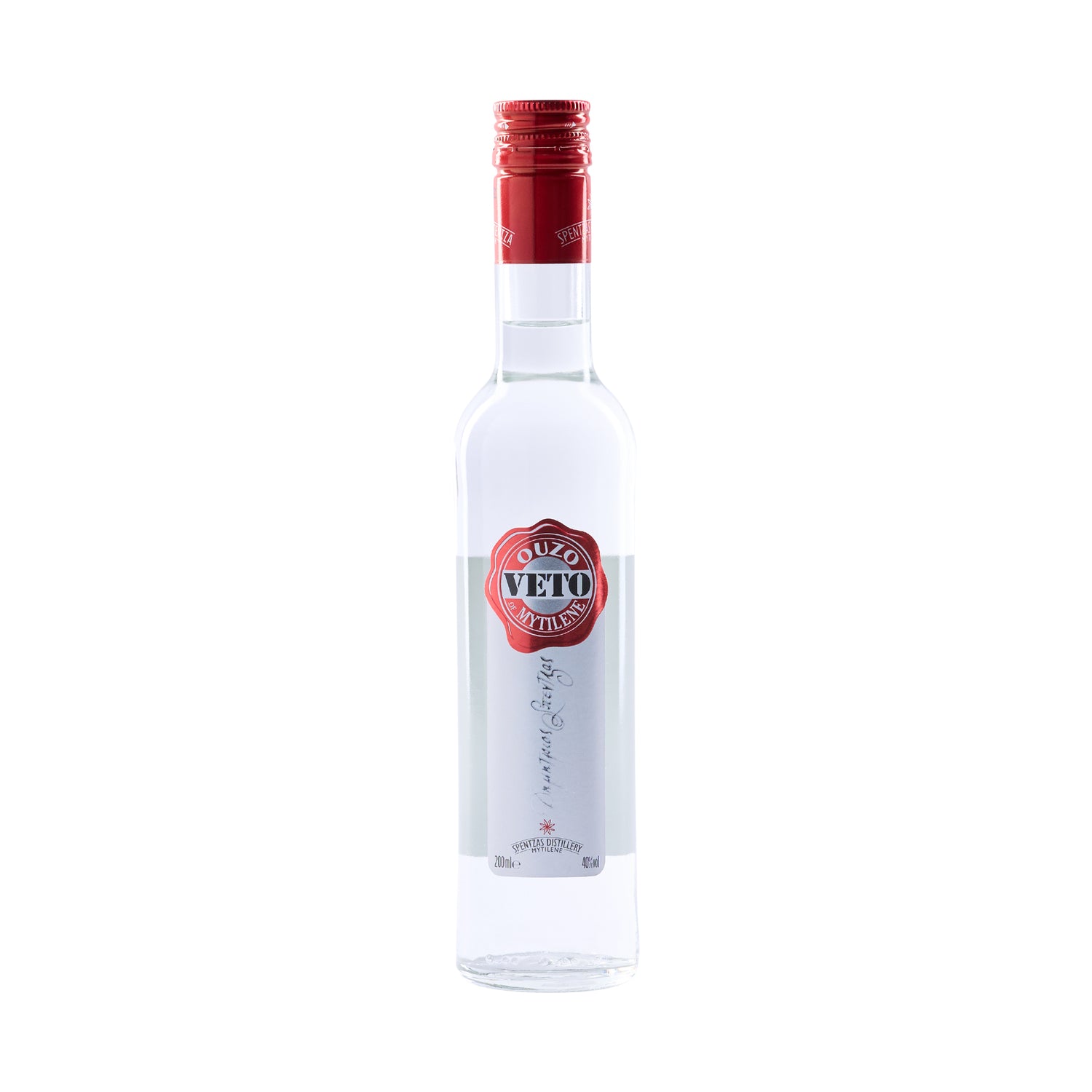 0,2 l Ouzo Veto Silver Spentzas 40 % Vol