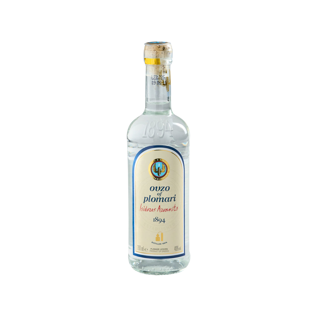 Plomari Ouzo 40 % Vol. 0,2 l