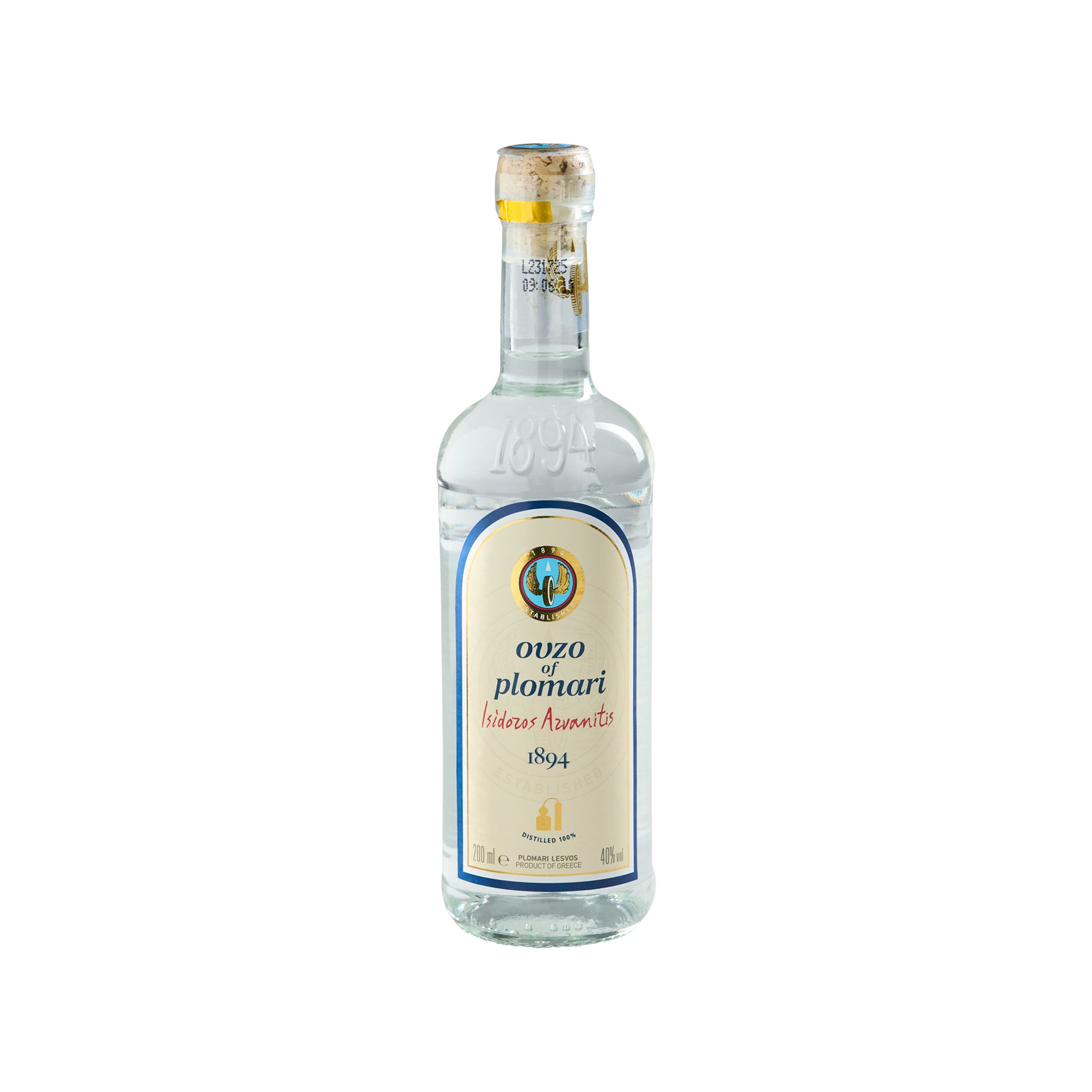 Plomari Ouzo 40 % Vol. 0,2 l