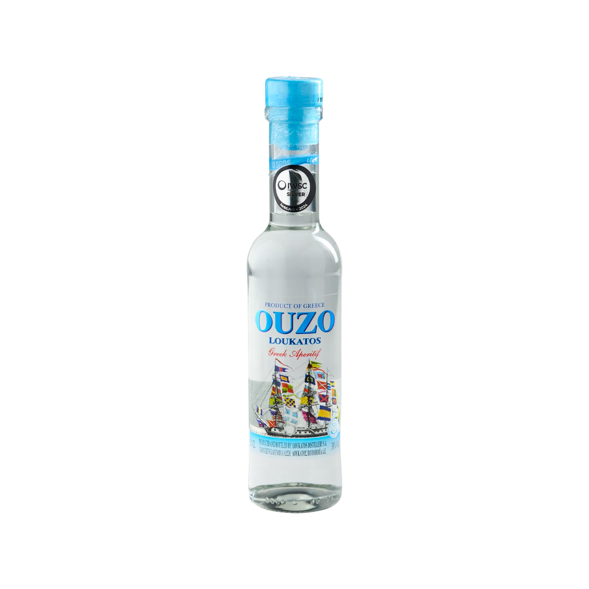 Loukatos Ouzo 38 % Vol. 0,2 l