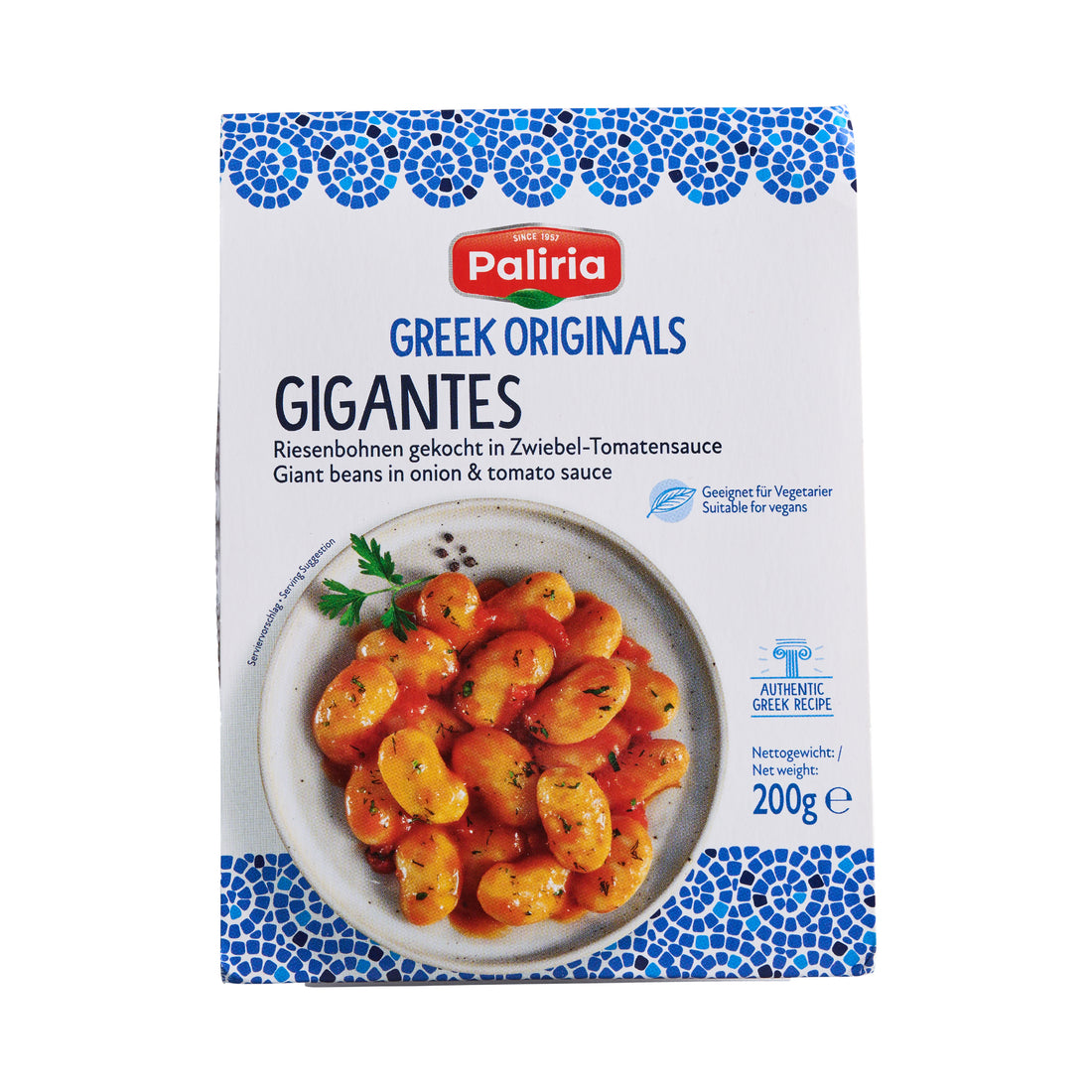 200 g Gigantes in Tomatensauce Greek Originals Paliria