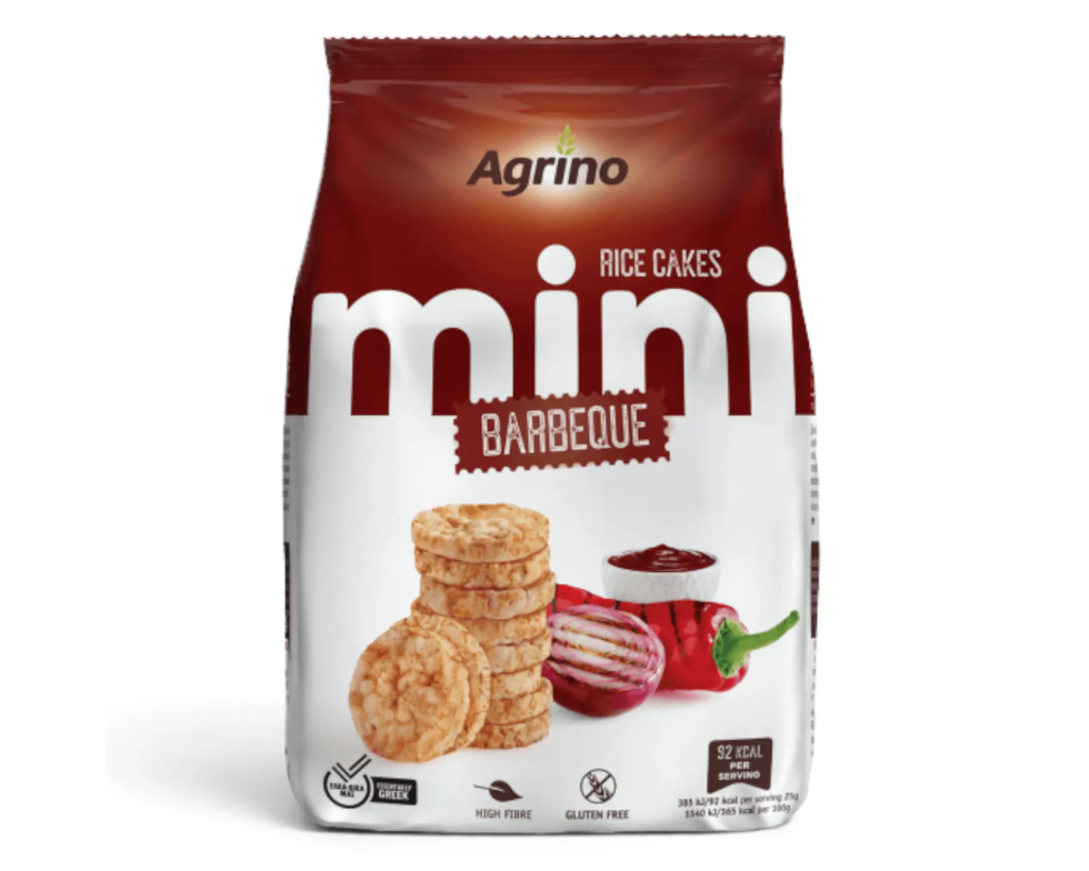 Mini Reis Waffeln Barbeque Agrino 50 g