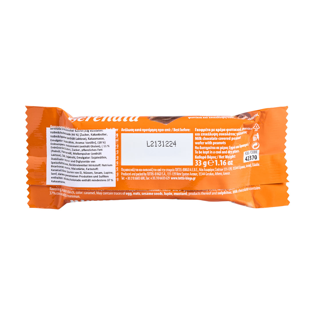 Serenata Peanut Butter Tottis Bingo 33 g