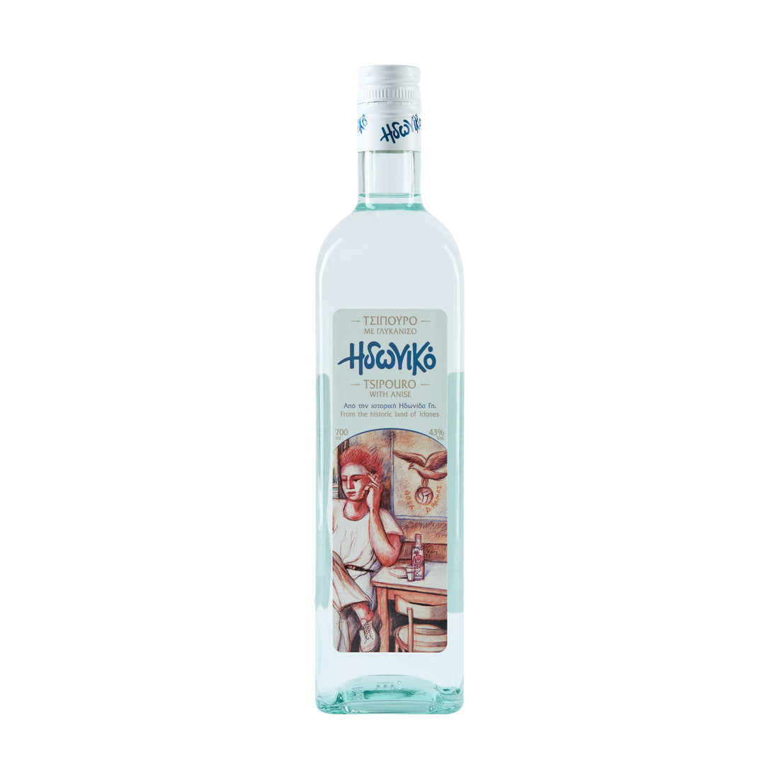 Tsipouro Anis Idoniko Costa Lazaridi 43% Vol.  0,7 l