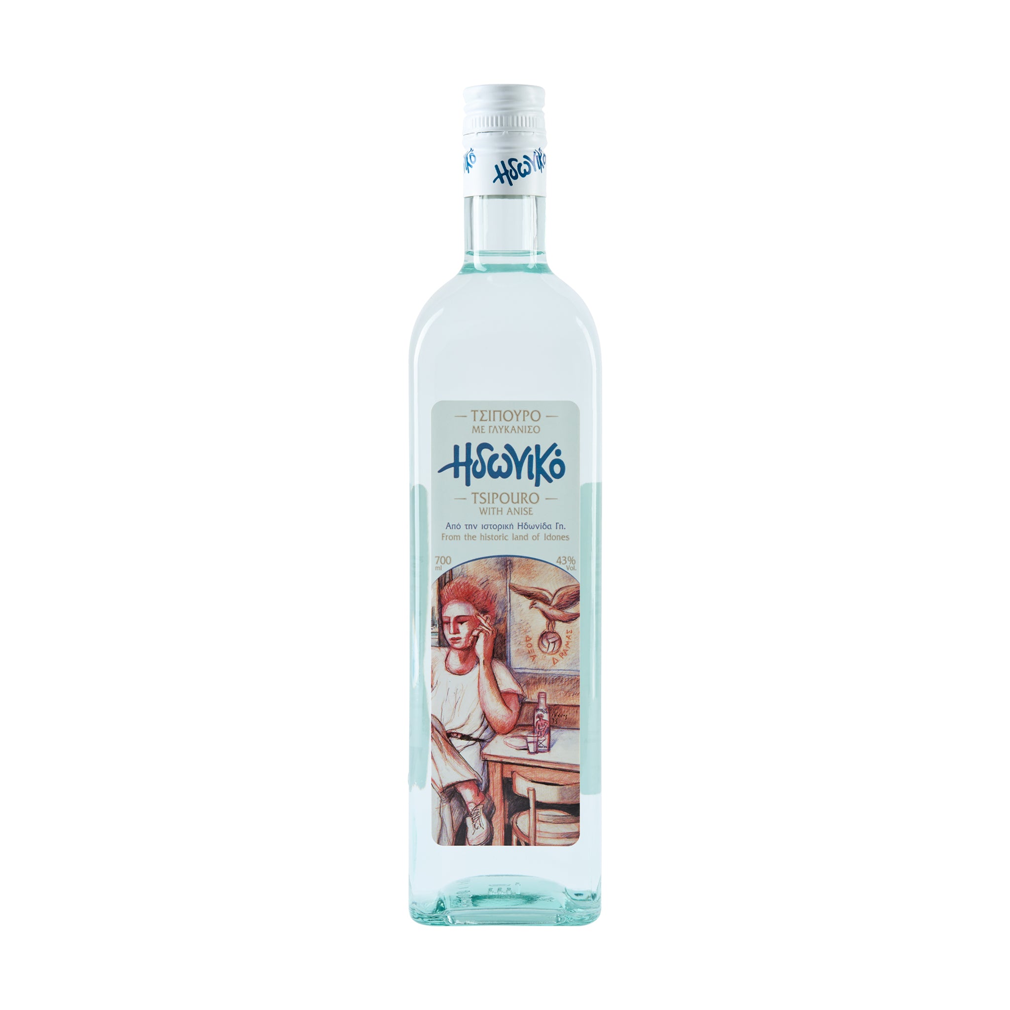 Tsipouro Anis Idoniko Costa Lazaridi 43% Vol.  0,7 l