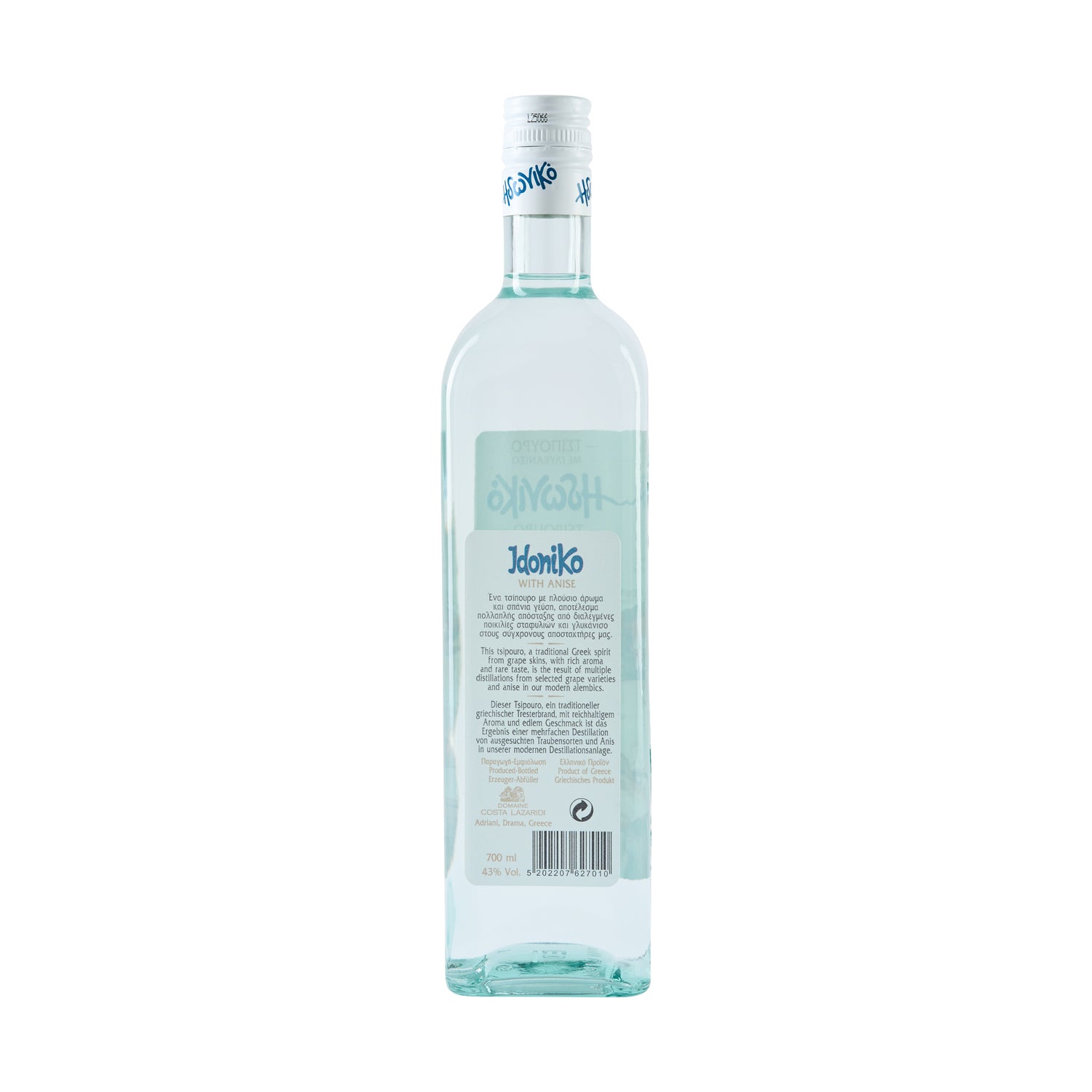Tsipouro Anis Idoniko Costa Lazaridi 43% Vol.  0,7 l
