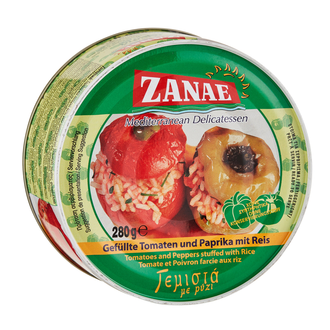 Gefüllte Tomaten und Paprika mit Reis Zanae 280 g
