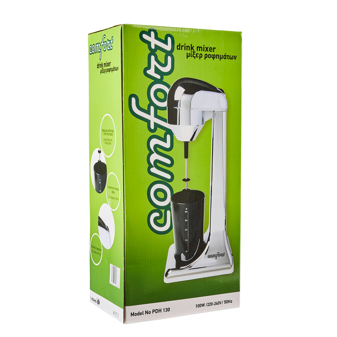 Frappe Mixer Inox Comfort Elektro