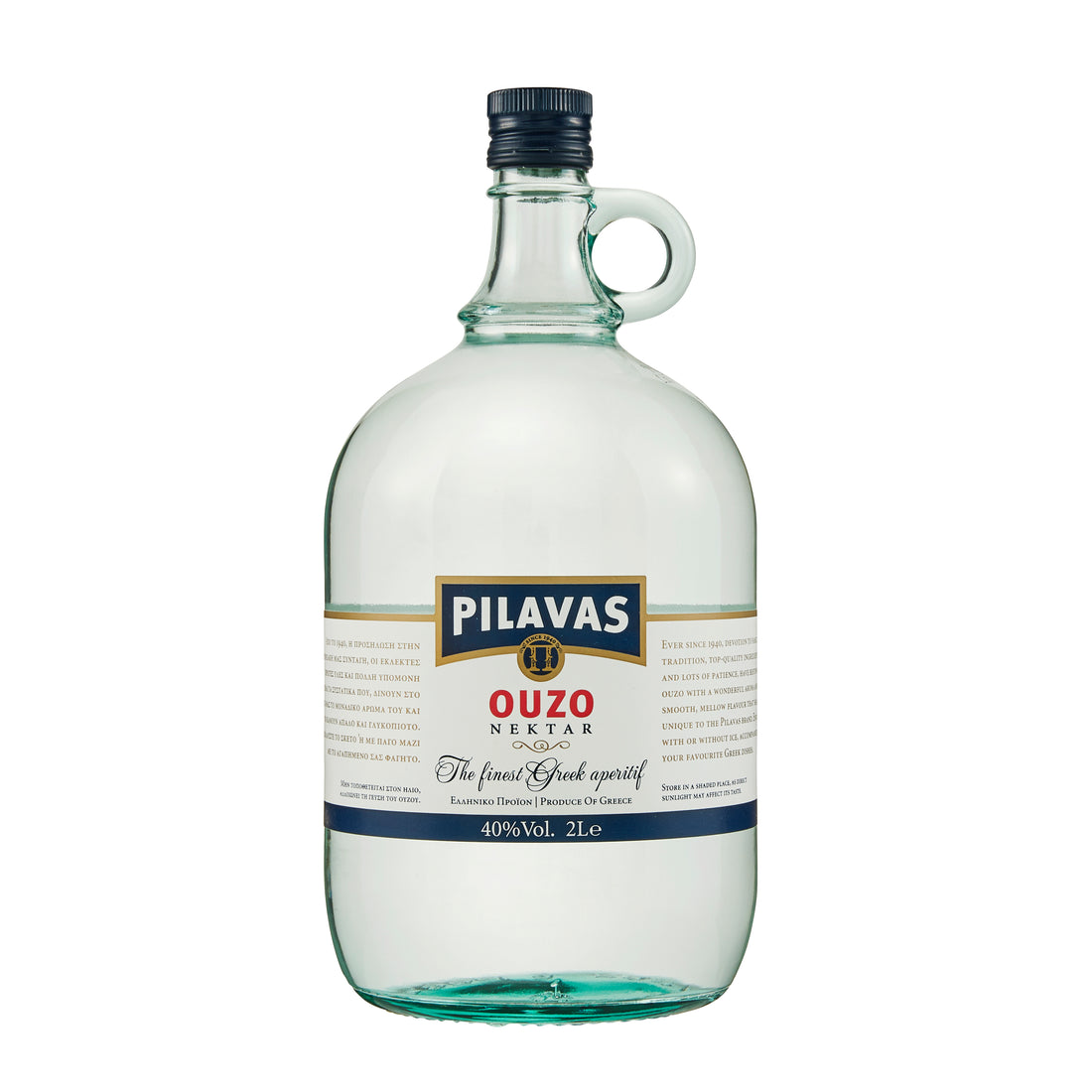 Ouzo Nektar Pilavas Karaffe 2,0 l