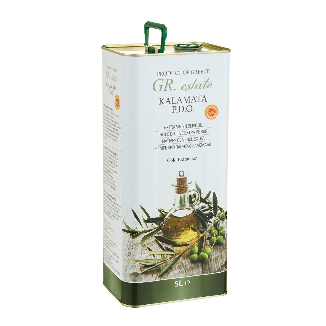 Olivenöl P.D.O. Kalamata Extra Nativ GR Estate 5 l