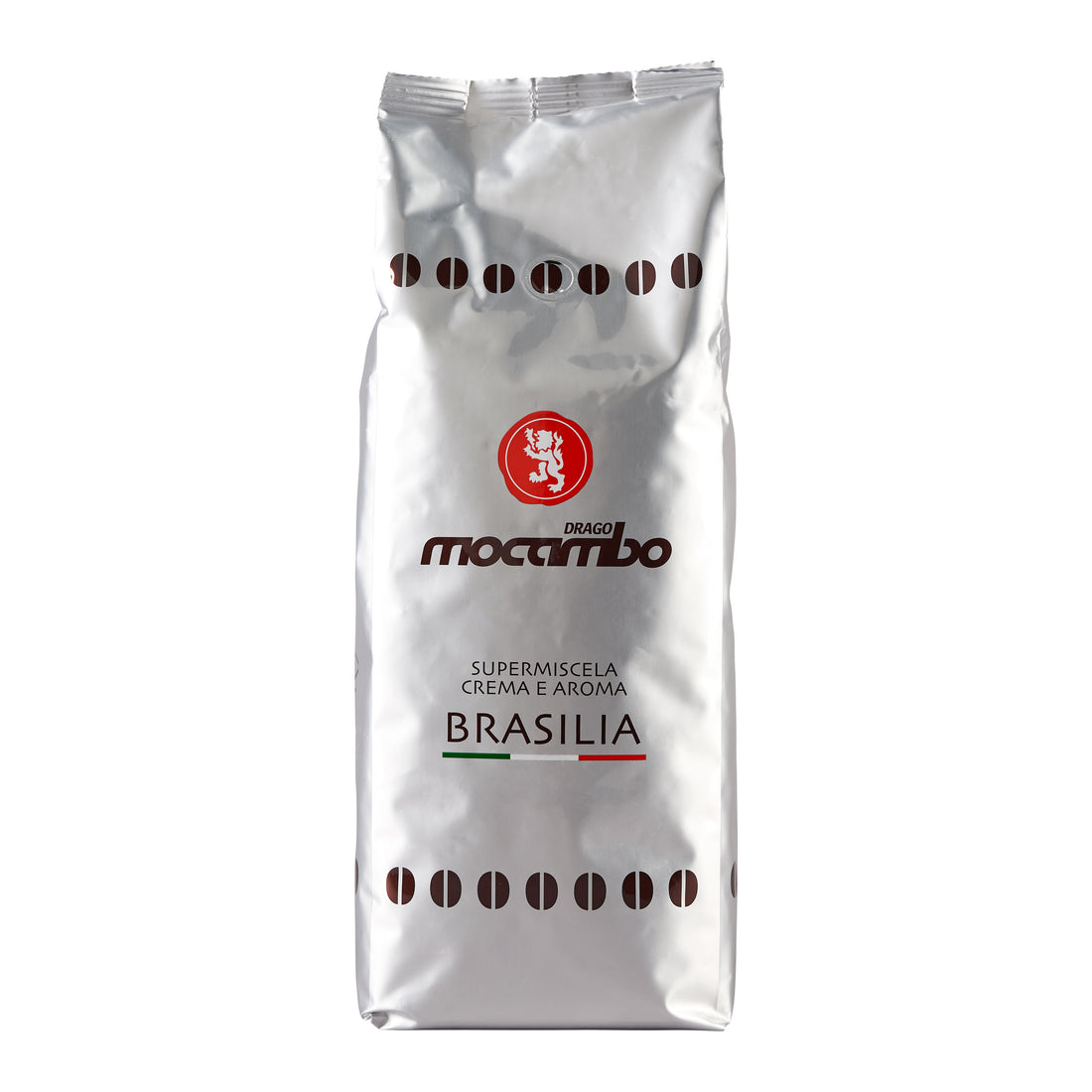 Drago Mocambo Silber Röstkaffee ganze Bohne 1,0kg