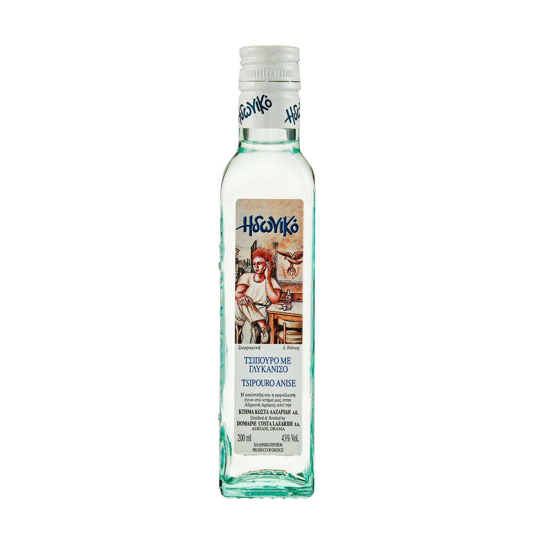 Tsipouro Idoniko Anis Costa Lazaridi 0,2 l