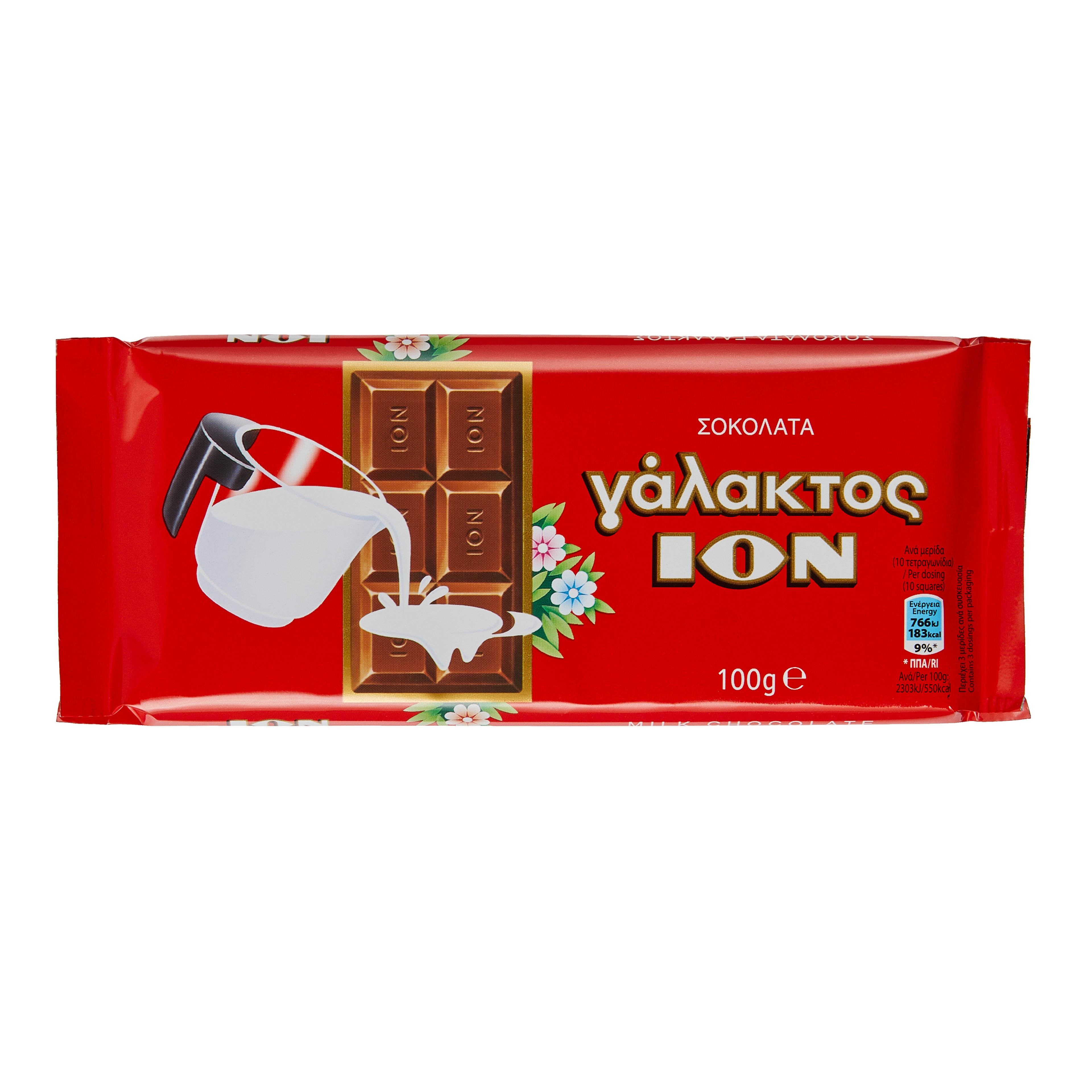 Milchschokolade ION 100 g