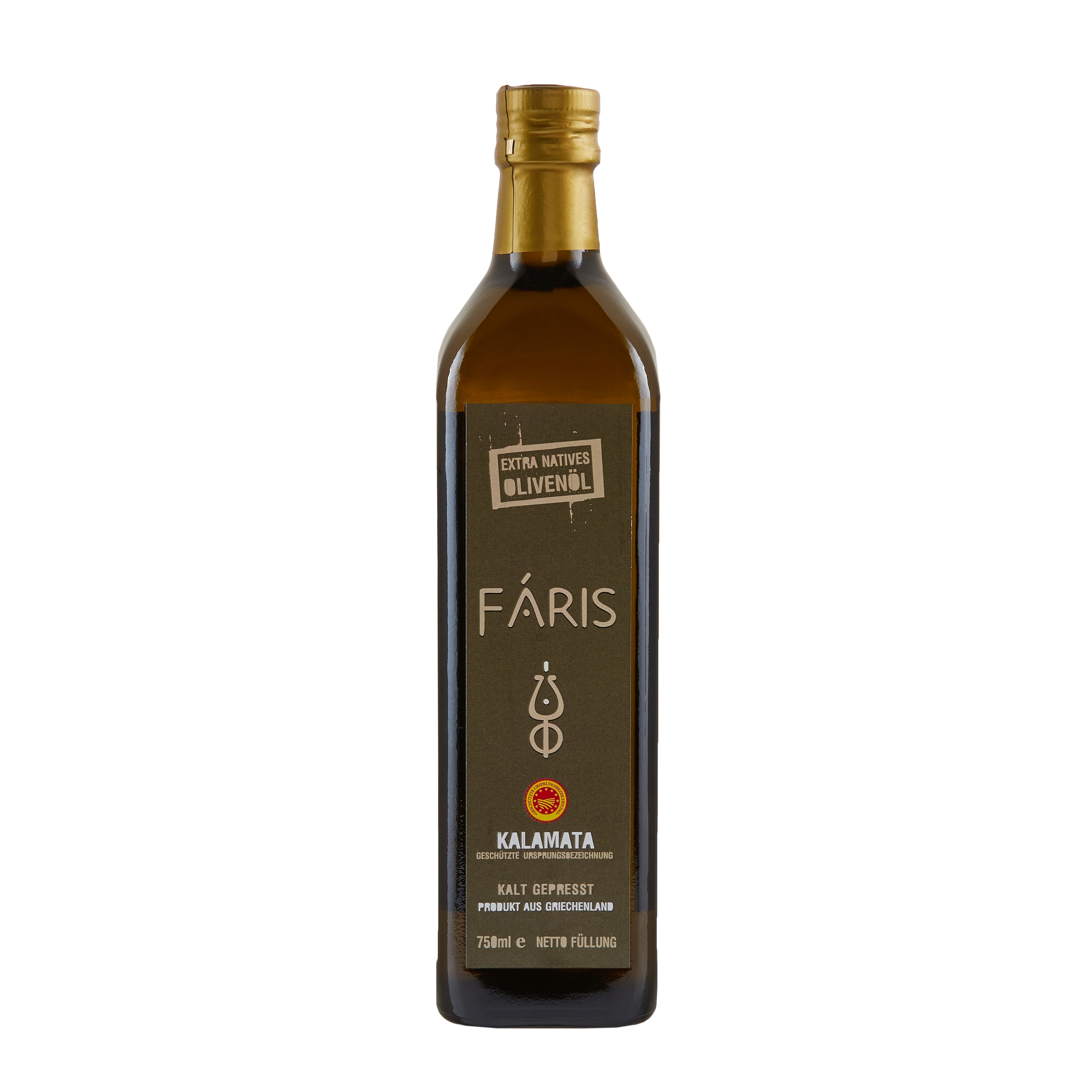 Olivenöl Extra Nativ aus Kalamata Faris 750 ml MHD bis 15.05.2023