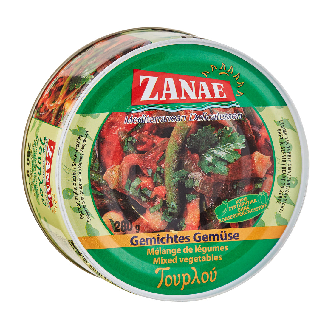 Tourlou Gemischtes Gemüse in Öl Zanae 280 g