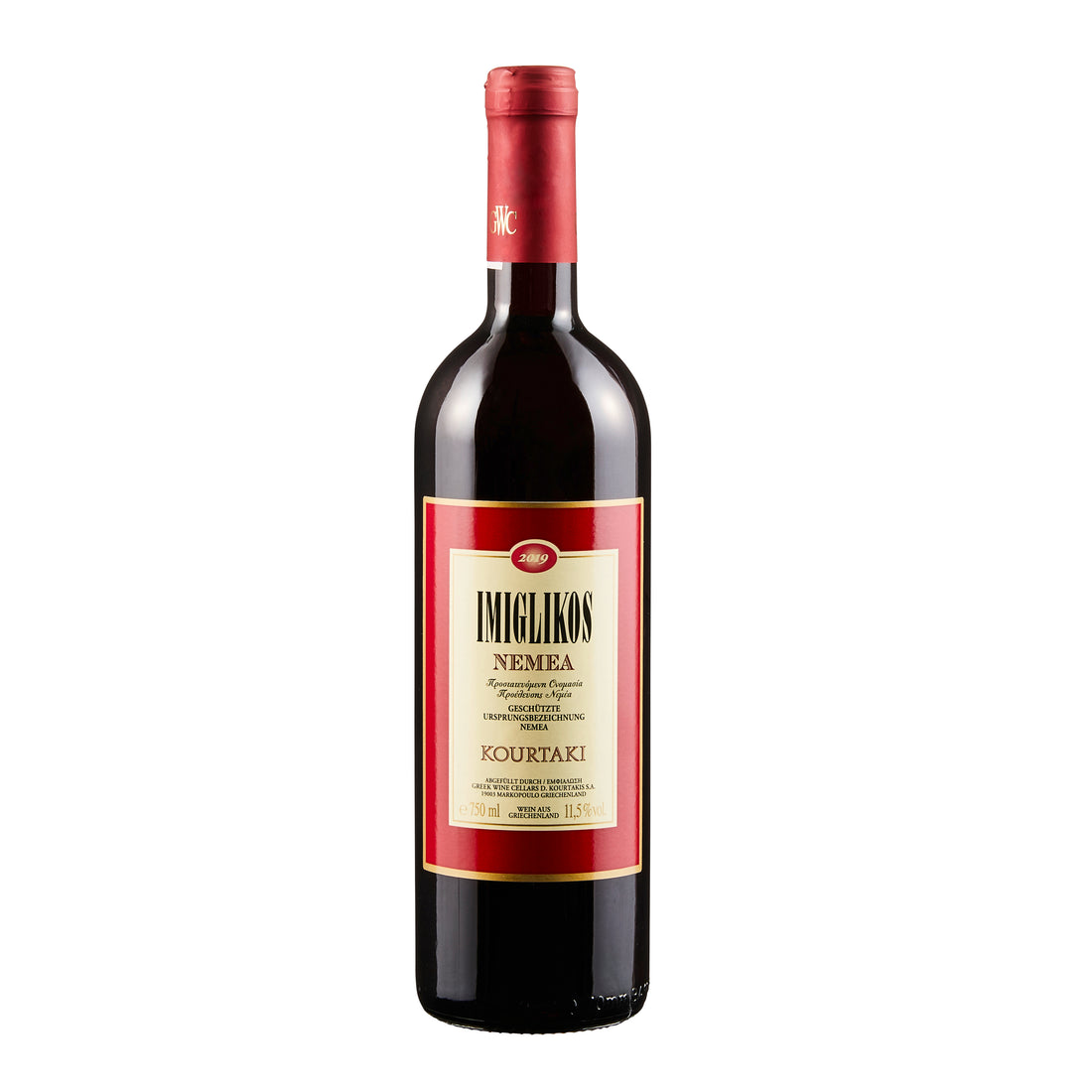 Imiglikos Nemea Kourtaki Rotwein lieblich 0,75 l
