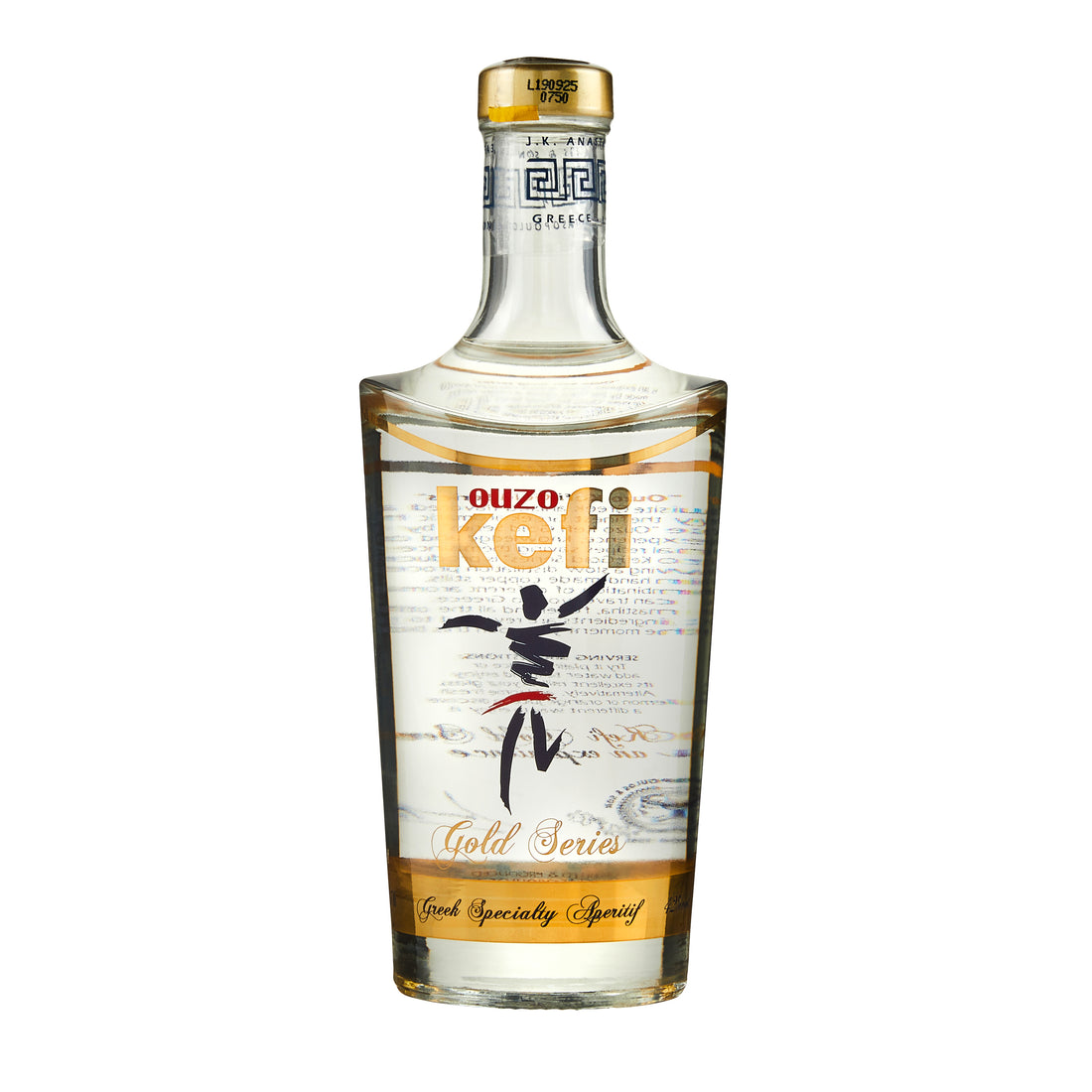 Ouzo Kefi Gold Series 0,7 l