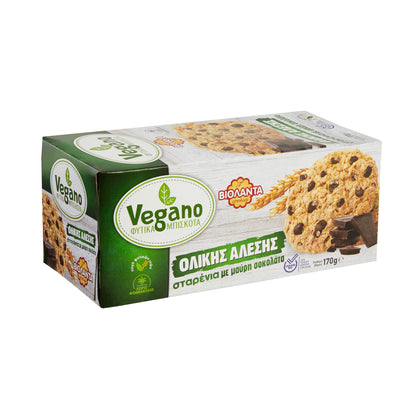 Biolanta Vegano Weizenkekese mit Schokolade 170g